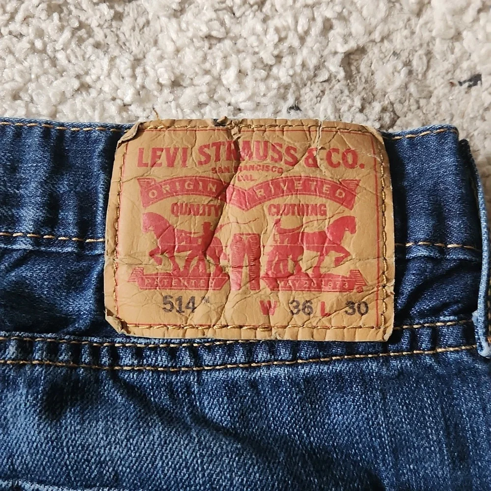 Men's Levi's 514 Jeans - Picture 3 of 3